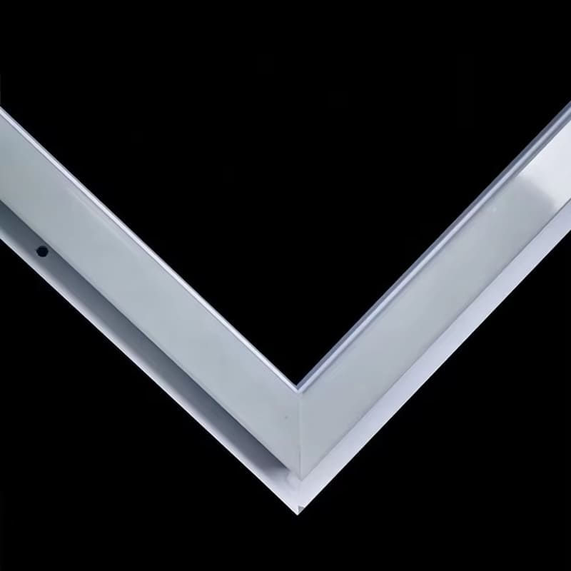 Casa si Gradina - Corpuri si surse de iluminat - Accesorii corpuri de iluminat - Rama Led tip Panou 48W 60x60cm, Rama Alba, Metal de 27mm - Infinity.ro