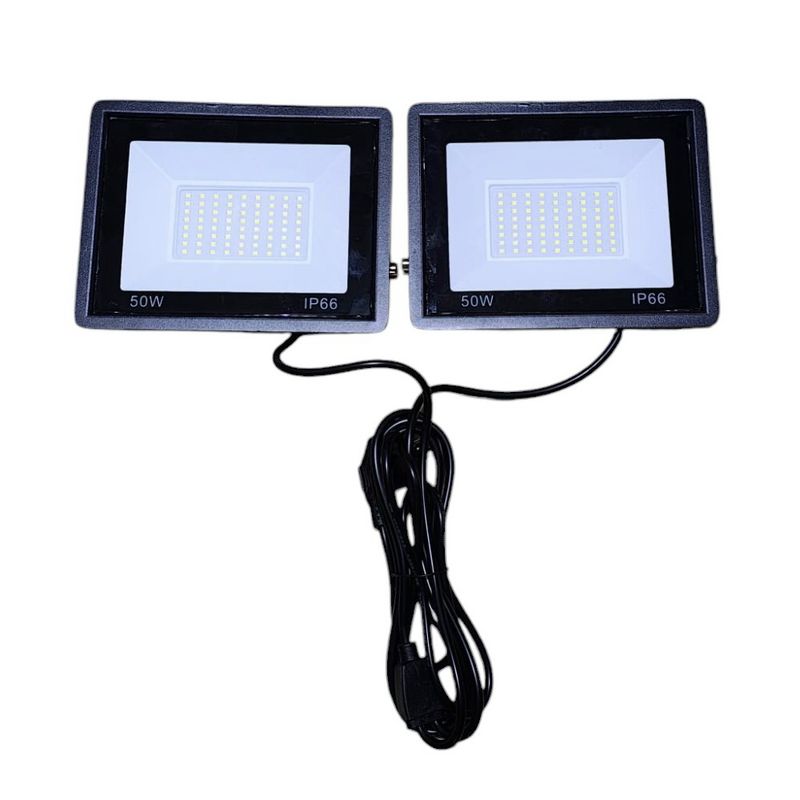 TV, Audio-Video si Foto - Aparate foto si accesorii - Accesorii foto si video - Trepiede - Trepied telescopic cu 2 proiectoare Led de 50W fiecare ,IP66,conectate, plus cablu alimentare de 290 cm - Infinity.ro