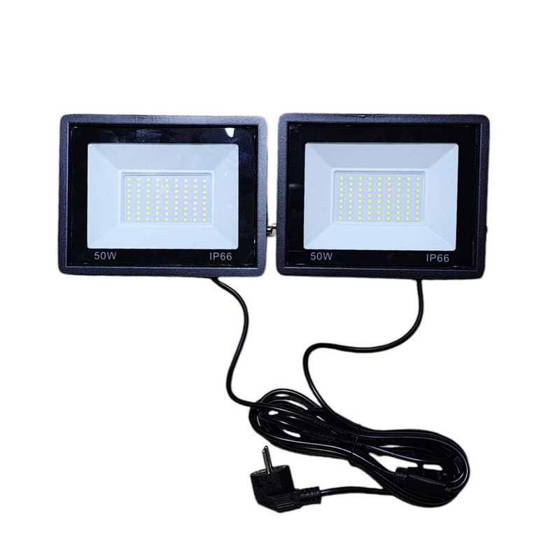 TV, Audio-Video si Foto - Aparate foto si accesorii - Accesorii foto si video - Trepiede - Trepied telescopic cu 2 proiectoare Led de 50W fiecare ,IP66,conectate, plus cablu alimentare de 290 cm - Infinity.ro