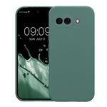 Laptop, Telefoane si Tablete - Telefoane mobile si accesorii - Accesorii Telefoane - Huse telefoane - Husa Kwmobile pentru Google Pixel 9a, anti-alunecare, silicon, verde padure - Infinity.ro