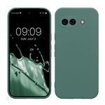 Laptop, Telefoane si Tablete - Telefoane mobile si accesorii - Accesorii Telefoane - Huse telefoane - Husa Kwmobile pentru Google Pixel 9a, anti-alunecare, silicon, verde padure - Infinity.ro