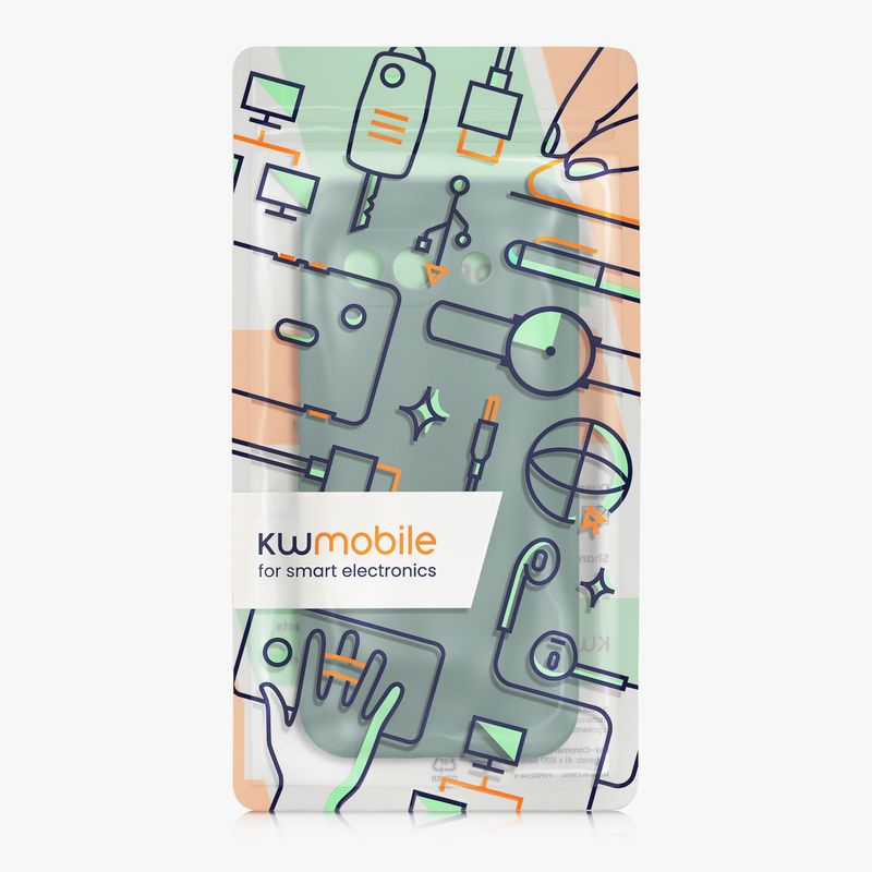 Laptop, Telefoane si Tablete - Telefoane mobile si accesorii - Accesorii Telefoane - Huse telefoane - Husa Kwmobile pentru Google Pixel 9a, anti-alunecare, silicon, verde padure - Infinity.ro
