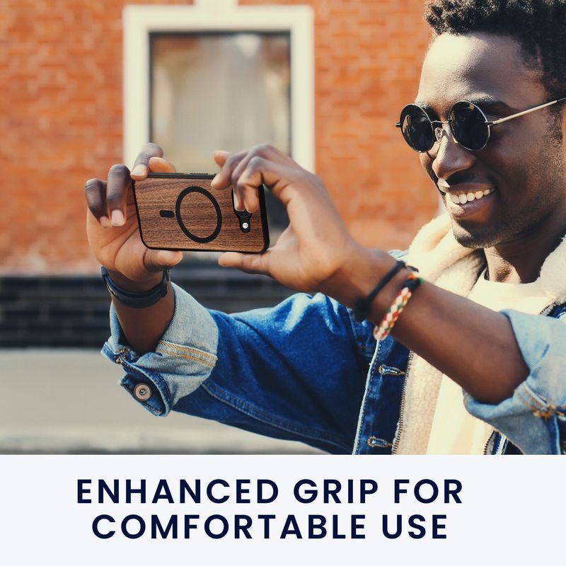 Laptop, Telefoane si Tablete - Telefoane mobile si accesorii - Accesorii Telefoane - Huse telefoane - Husa Kwmobile pentru Google Pixel 9a, compatibilitate MagSafe, anti-alunecare, lemn, TPU, maro - Infinity.ro