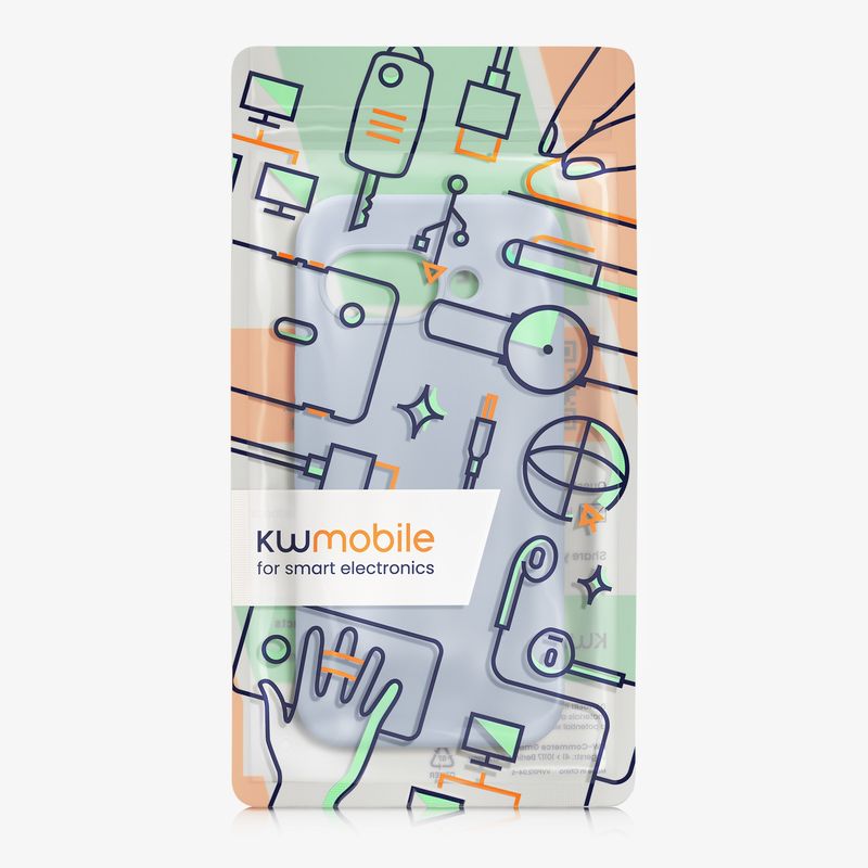 Laptop, Telefoane si Tablete - Telefoane mobile si accesorii - Accesorii Telefoane - Huse telefoane - Husa Kwmobile pentru Google Pixel 9a, anti-amprenta, silicon, albastru - Infinity.ro