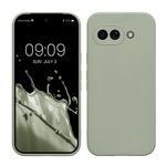 Laptop, Telefoane si Tablete - Telefoane mobile si accesorii - Accesorii Telefoane - Huse telefoane - Husa Kwmobile pentru Google Pixel 9a, anti-alunecare, silicon, verde, gri - Infinity.ro