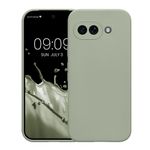 Laptop, Telefoane si Tablete - Telefoane mobile si accesorii - Accesorii Telefoane - Huse telefoane - Husa Kwmobile pentru Google Pixel 9a, anti-alunecare, silicon, verde, gri - Infinity.ro