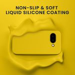 Laptop, Telefoane si Tablete - Telefoane mobile si accesorii - Accesorii Telefoane - Huse telefoane - Husa Kwmobile pentru Google Pixel 9a, anti-alunecare, sticla temperata, galben - Infinity.ro