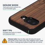 Laptop, Telefoane si Tablete - Telefoane mobile si accesorii - Accesorii Telefoane - Huse telefoane - Husa Kwmobile pentru Google Pixel 9a, compatibilitate MagSafe, lemn, TPU, maro - Infinity.ro