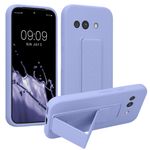 Laptop, Telefoane si Tablete - Telefoane mobile si accesorii - Accesorii Telefoane - Huse telefoane - Husa Kwmobile pentru Google Pixel 9a, functie stand, silicon, mov - Infinity.ro
