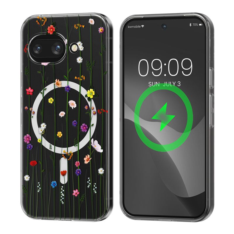 Laptop, Telefoane si Tablete - Telefoane mobile si accesorii - Accesorii Telefoane - Huse telefoane - Husa Kwmobile pentru Google Pixel 9a, compatibilitate MagSafe, anti-alunecare, acril, TPU, transparent - Infinity.ro