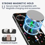 Laptop, Telefoane si Tablete - Telefoane mobile si accesorii - Accesorii Telefoane - Huse telefoane - Husa Kwmobile pentru Google Pixel 9a, compatibilitate MagSafe, anti-alunecare, acril, TPU, transparent - Infinity.ro