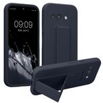 Laptop, Telefoane si Tablete - Telefoane mobile si accesorii - Accesorii Telefoane - Huse telefoane - Husa Kwmobile pentru Google Pixel 9a, functie stand, silicon, afine - Infinity.ro