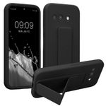 Laptop, Telefoane si Tablete - Telefoane mobile si accesorii - Accesorii Telefoane - Huse telefoane - Husa Kwmobile pentru Google Pixel 9a, functie stand, silicon, negru - Infinity.ro