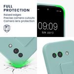 Laptop, Telefoane si Tablete - Telefoane mobile si accesorii - Accesorii Telefoane - Huse telefoane - Husa Kwmobile pentru Google Pixel 9a, functie stand, silicon, verde - Infinity.ro