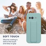Laptop, Telefoane si Tablete - Telefoane mobile si accesorii - Accesorii Telefoane - Huse telefoane - Husa Kwmobile pentru Google Pixel 9a, functie stand, silicon, verde - Infinity.ro