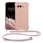 Laptop, Telefoane si Tablete - Telefoane mobile si accesorii - Accesorii Telefoane - Huse telefoane - Husa Kwmobile pentru Google Pixel 9a, protectie la socuri, protectie la zgarieturi, silicon, bej - Infinity.ro