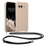 Laptop, Telefoane si Tablete - Telefoane mobile si accesorii - Accesorii Telefoane - Huse telefoane - Husa Kwmobile pentru Google Pixel 9a, protectie la socuri, silicon, bej - Infinity.ro