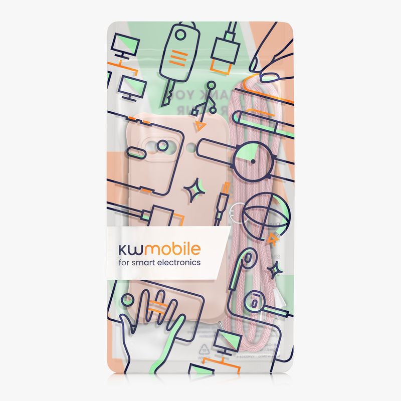 Laptop, Telefoane si Tablete - Telefoane mobile si accesorii - Accesorii Telefoane - Huse telefoane - Husa Kwmobile pentru Google Pixel 9a, protectie la socuri, protectie la zgarieturi, silicon, bej - Infinity.ro