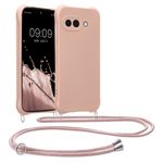 Laptop, Telefoane si Tablete - Telefoane mobile si accesorii - Accesorii Telefoane - Huse telefoane - Husa Kwmobile pentru Google Pixel 9a, protectie la socuri, protectie la zgarieturi, silicon, bej - Infinity.ro