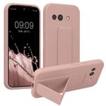 Laptop, Telefoane si Tablete - Telefoane mobile si accesorii - Accesorii Telefoane - Huse telefoane - Husa Kwmobile pentru Google Pixel 9a, functie stand, silicon, roz - Infinity.ro