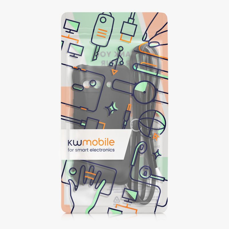 Laptop, Telefoane si Tablete - Telefoane mobile si accesorii - Accesorii Telefoane - Huse telefoane - Husa Kwmobile pentru Google Pixel 9a, protectie la socuri, silicon, negru - Infinity.ro