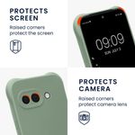 Laptop, Telefoane si Tablete - Telefoane mobile si accesorii - Accesorii Telefoane - Huse telefoane - Husa Kwmobile pentru Google Pixel 9a, protectie la socuri, silicon, verde - Infinity.ro