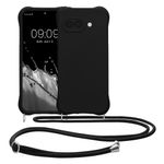 Laptop, Telefoane si Tablete - Telefoane mobile si accesorii - Accesorii Telefoane - Huse telefoane - Husa Kwmobile pentru Google Pixel 9a, protectie la socuri, silicon, negru - Infinity.ro