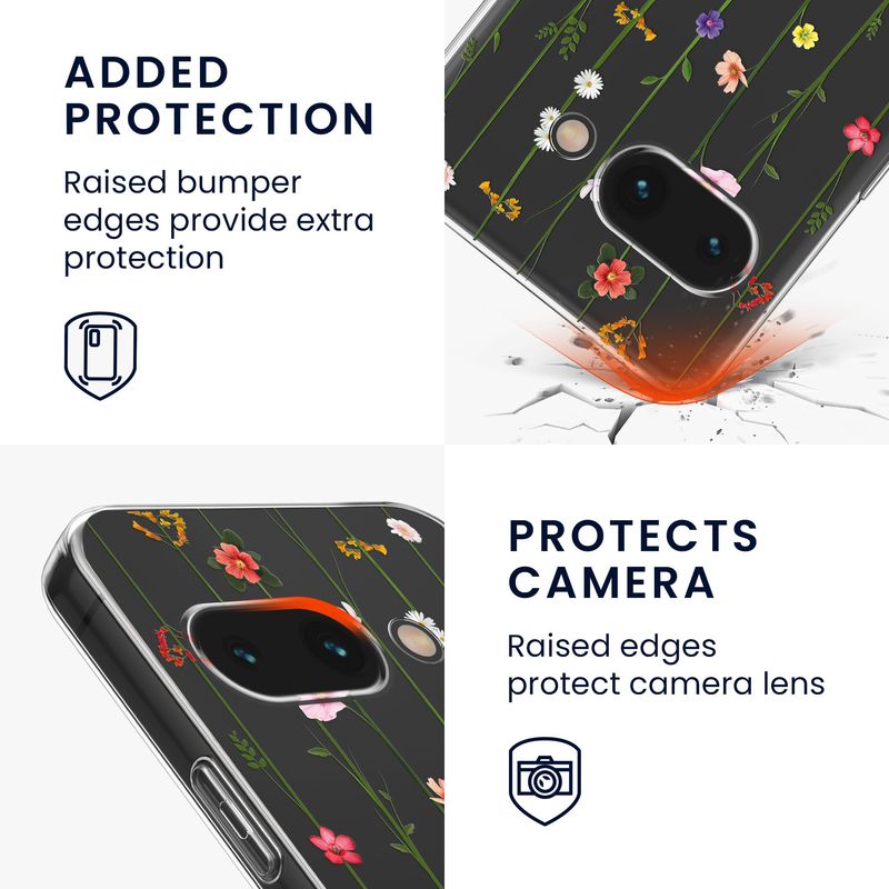 Laptop, Telefoane si Tablete - Telefoane mobile si accesorii - Accesorii Telefoane - Huse telefoane - Husa Kwmobile pentru Google Pixel 9a, protectie la socuri, silicon, multicolor - Infinity.ro