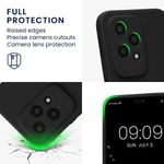Laptop, Telefoane si Tablete - Telefoane mobile si accesorii - Accesorii Telefoane - Huse telefoane - Husa Kwmobile pentru Honor 200 Lite, anti-alunecare, silicon, negru - Infinity.ro