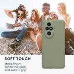 Laptop, Telefoane si Tablete - Telefoane mobile si accesorii - Accesorii Telefoane - Huse telefoane - Husa Kwmobile pentru Honor 200 Pro, anti-alunecare, silicon, verde - Infinity.ro