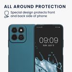 Laptop, Telefoane si Tablete - Telefoane mobile si accesorii - Accesorii Telefoane - Huse telefoane - Husa Kwmobile pentru Honor 200 Smart 5G/X7C 4G, anti-alunecare, silicon, albastru - Infinity.ro