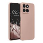 Laptop, Telefoane si Tablete - Telefoane mobile si accesorii - Accesorii Telefoane - Huse telefoane - Husa Kwmobile pentru Honor 200 Smart 5G/X7C 4G, anti-alunecare, silicon, auriu - Infinity.ro