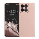 Laptop, Telefoane si Tablete - Telefoane mobile si accesorii - Accesorii Telefoane - Huse telefoane - Husa Kwmobile pentru Honor 200 Smart 5G/X7C 4G, anti-alunecare, silicon, auriu - Infinity.ro
