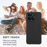 Laptop, Telefoane si Tablete - Telefoane mobile si accesorii - Accesorii Telefoane - Huse telefoane - Husa Kwmobile pentru Honor 200 Smart 5G/X7C 4G, anti-alunecare, silicon, negru - Infinity.ro
