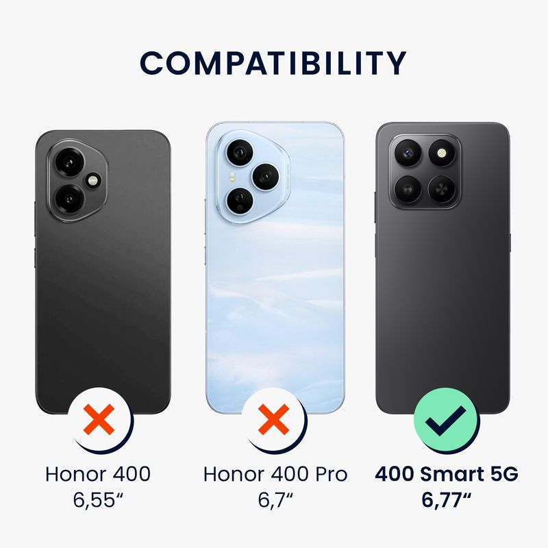 Laptop, Telefoane si Tablete - Telefoane mobile si accesorii - Accesorii Telefoane - Huse telefoane - Husa Kwmobile pentru Honor 400 Smart 5G/X7d, anti-alunecare, protectie la zgarieturi, silicon, albastru - Infinity.ro