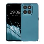 Laptop, Telefoane si Tablete - Telefoane mobile si accesorii - Accesorii Telefoane - Huse telefoane - Husa Kwmobile pentru Honor 400 Smart 5G/X7d, anti-alunecare, silicon, albastru caraibian - Infinity.ro