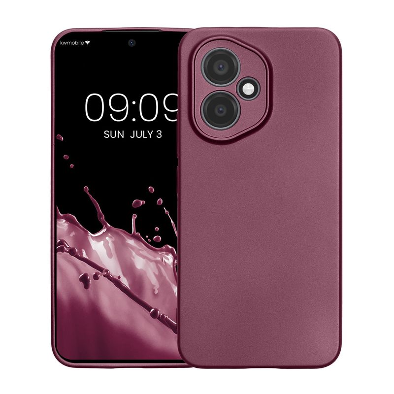 Laptop, Telefoane si Tablete - Telefoane mobile si accesorii - Accesorii Telefoane - Huse telefoane - Husa Kwmobile pentru Honor 400, anti-alunecare, protectie la socuri, protectie la zgarieturi, TPU, mov - Infinity.ro