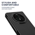 Laptop, Telefoane si Tablete - Telefoane mobile si accesorii - Accesorii Telefoane - Huse telefoane - Husa Kwmobile pentru Honor Magic V3, protectie la socuri, piele ecologica, negru - Infinity.ro