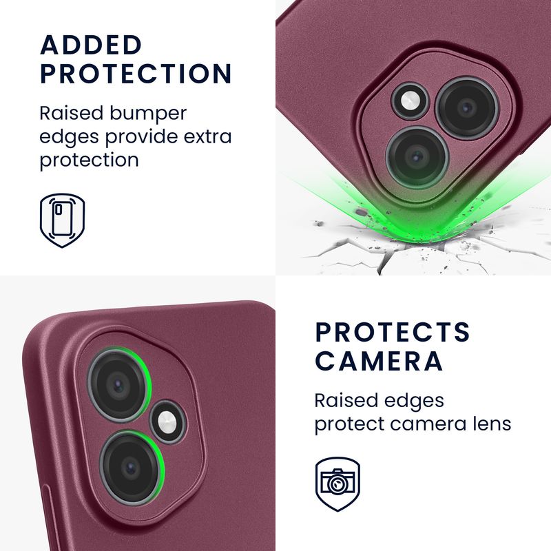 Laptop, Telefoane si Tablete - Telefoane mobile si accesorii - Accesorii Telefoane - Huse telefoane - Husa Kwmobile pentru Honor 400, anti-alunecare, protectie la socuri, protectie la zgarieturi, TPU, mov - Infinity.ro
