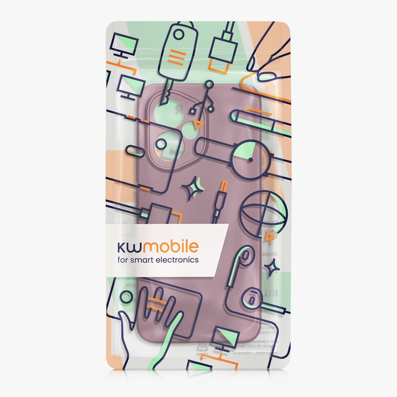 Laptop, Telefoane si Tablete - Telefoane mobile si accesorii - Accesorii Telefoane - Huse telefoane - Husa Kwmobile pentru Honor 400, anti-alunecare, protectie la socuri, protectie la zgarieturi, TPU, mov - Infinity.ro