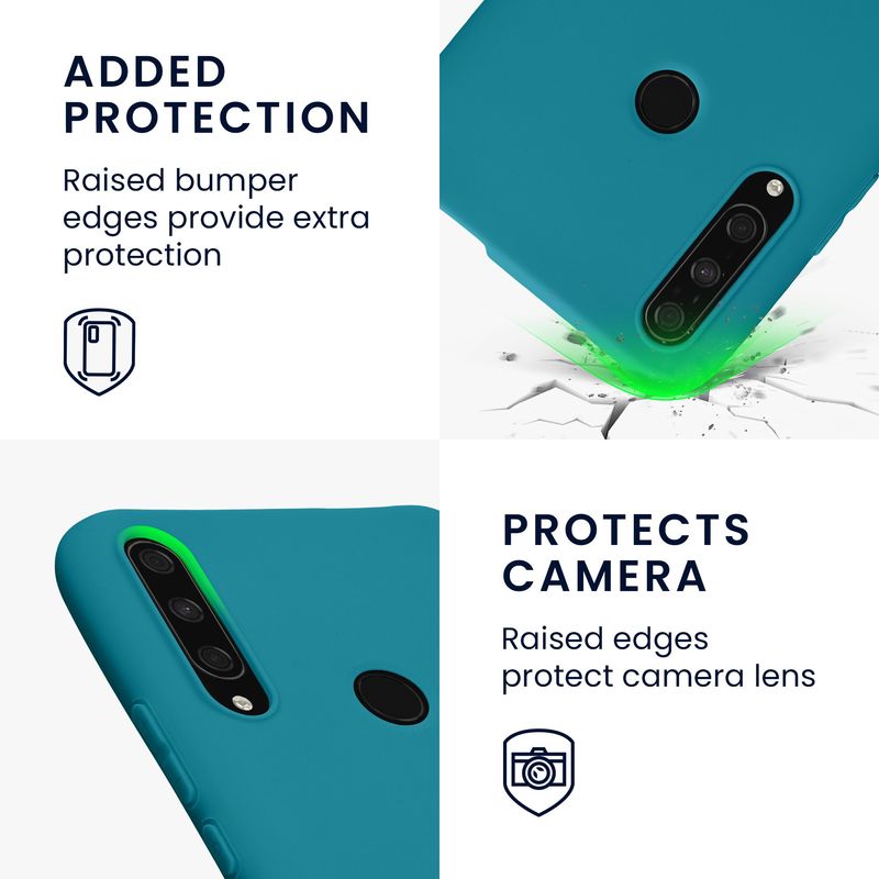 Laptop, Telefoane si Tablete - Telefoane mobile si accesorii - Accesorii Telefoane - Huse telefoane - Husa Kwmobile pentru Honor 9X (EU-Version), incarcare wireless, silicon, albastru - Infinity.ro