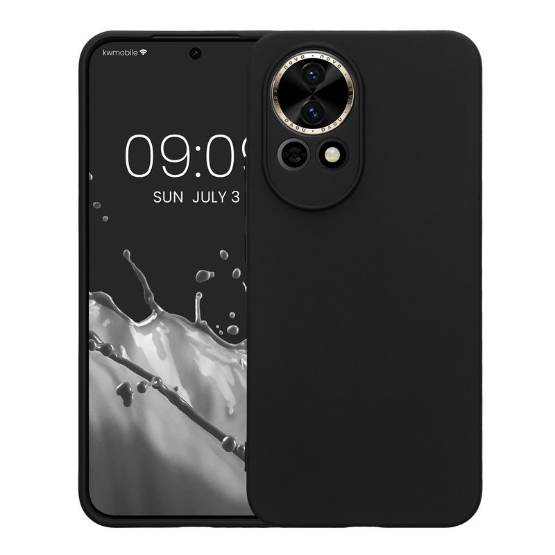 Laptop, Telefoane si Tablete - Telefoane mobile si accesorii - Accesorii Telefoane - Huse telefoane - Husa Kwmobile pentru Huawei Nova 13, anti-alunecare, silicon, negru - Infinity.ro