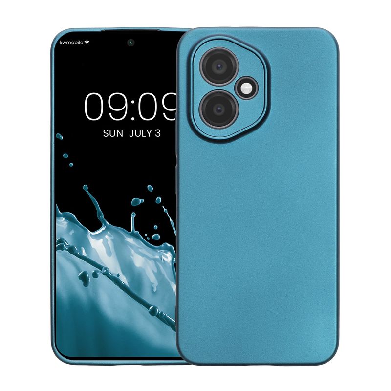 Laptop, Telefoane si Tablete - Telefoane mobile si accesorii - Accesorii Telefoane - Huse telefoane - Husa Kwmobile pentru Honor 400, anti-alunecare, TPU, albastru - Infinity.ro