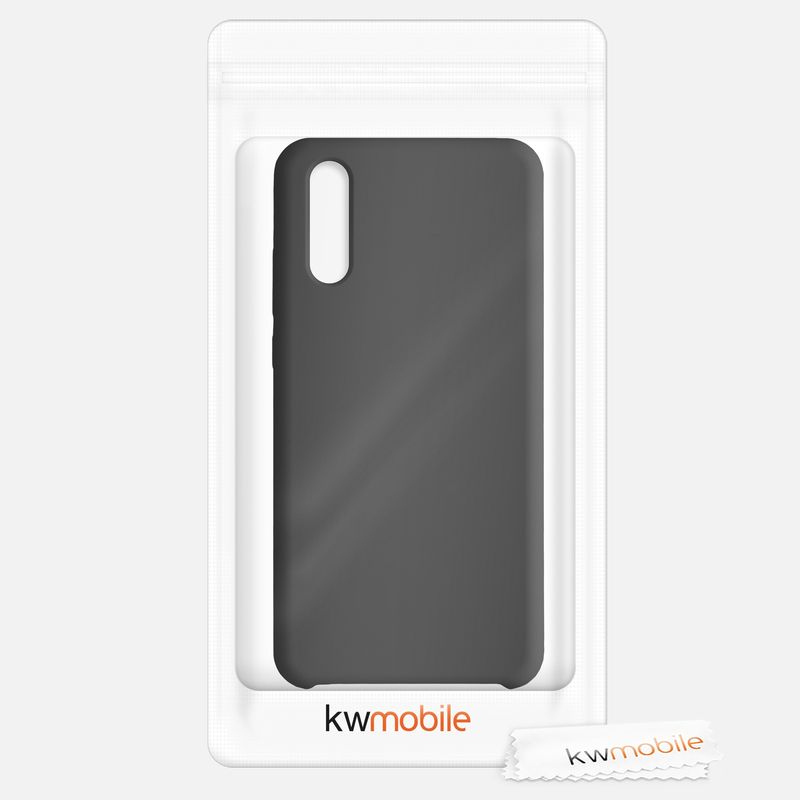 Laptop, Telefoane si Tablete - Telefoane mobile si accesorii - Accesorii Telefoane - Huse telefoane - Husa Kwmobile pentru Huawei P20, incarcare wireless, silicon, negru - Infinity.ro