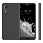 Laptop, Telefoane si Tablete - Telefoane mobile si accesorii - Accesorii Telefoane - Huse telefoane - Husa Kwmobile pentru Huawei P20, incarcare wireless, silicon, negru - Infinity.ro