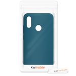 Laptop, Telefoane si Tablete - Telefoane mobile si accesorii - Accesorii Telefoane - Huse telefoane - Husa Kwmobile pentru Huawei P Smart (2019), incarcare wireless, silicon, albastru - Infinity.ro