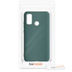 Laptop, Telefoane si Tablete - Telefoane mobile si accesorii - Accesorii Telefoane - Huse telefoane - Husa Kwmobile pentru Huawei P Smart (2020), incarcare wireless, silicon, verde - Infinity.ro