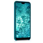 Laptop, Telefoane si Tablete - Telefoane mobile si accesorii - Accesorii Telefoane - Huse telefoane - Husa Kwmobile pentru Huawei P20 Pro, incarcare wireless, silicon, albastru - Infinity.ro