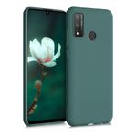 Laptop, Telefoane si Tablete - Telefoane mobile si accesorii - Accesorii Telefoane - Huse telefoane - Husa Kwmobile pentru Huawei P Smart (2020), incarcare wireless, silicon, verde - Infinity.ro