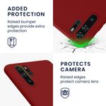 Laptop, Telefoane si Tablete - Telefoane mobile si accesorii - Accesorii Telefoane - Huse telefoane - Husa Kwmobile pentru Huawei P30 Pro/P30 Pro New Edition, incarcare wireless, silicon, rosu - Infinity.ro